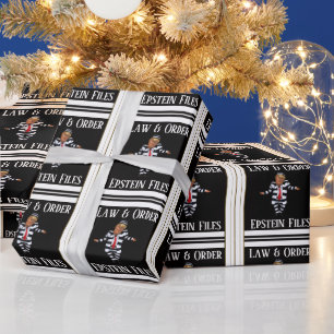 Law & Order Wrapping Paper