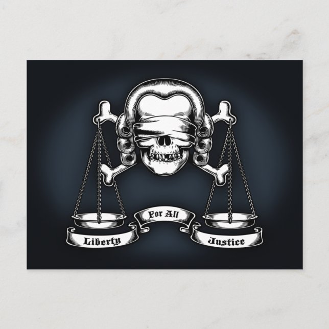 Law Pirate Postcard (Front)