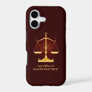 Law Scale iPhone 5 Cover