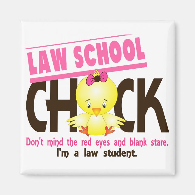 Law School Chick 2 Magnet (Front)