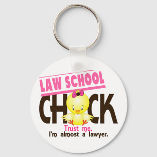 Law School Chick 3 Keychain