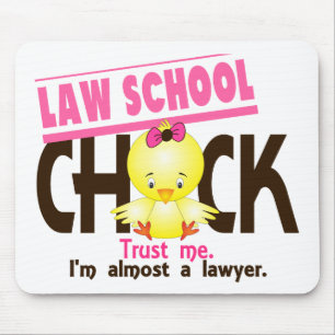 Law School Chick 3 Mouse Pad