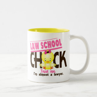 Law School Chick 3 Two-Tone Coffee Mug