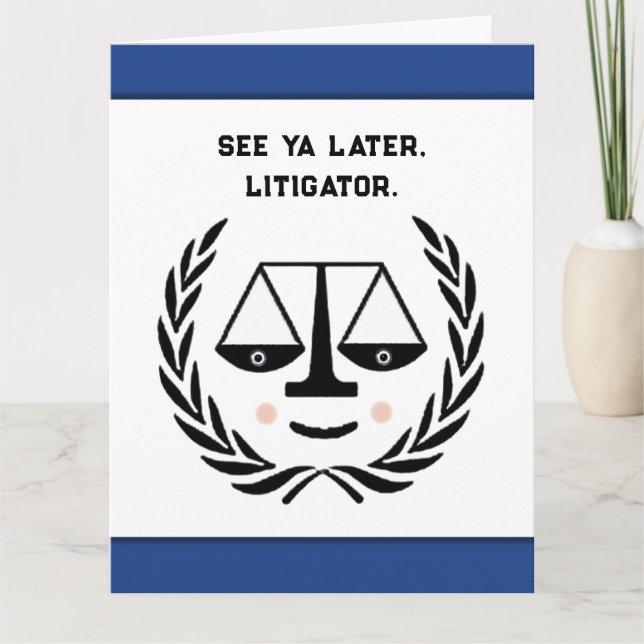 Law School Grad Card (Front)