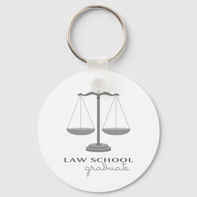 Law School Graduate Keychain (Front)
