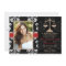 Law School Graduation Announcements Invitation Red