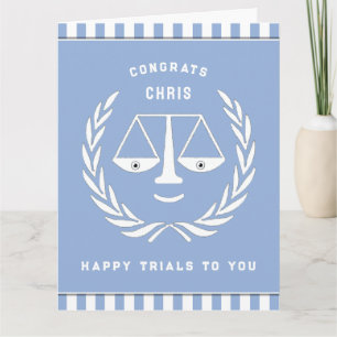 Law School Graduation Card