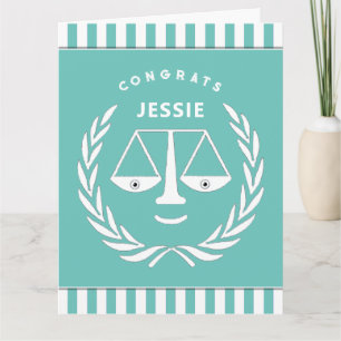 Law School Graduation Card