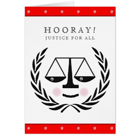 Law School Graduation Card