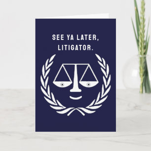 Law School Graduation Card