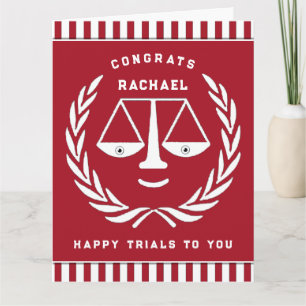 Law School Graduation Card