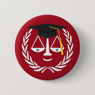 Law School Graduation Gift 2 Inch Round Button