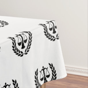 Law School Graduation Lawyer Attorney Tablecloth