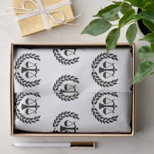 Law School Graduation Lawyer Attorney Tissue Paper