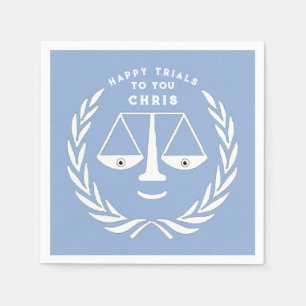 Law School Graduation Lawyer Napkins