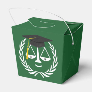 Law School Graduation Lawyer Party Favour Boxes
