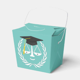 Law School Graduation Lawyer Party Favour Boxes