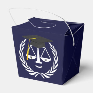 Law School Graduation Lawyer Party Favour Boxes