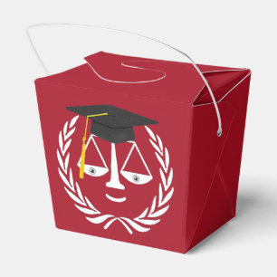 Law School Graduation Lawyer Party Favour Boxes