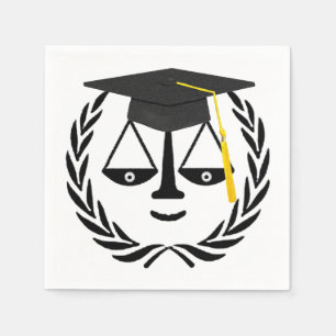 Law School Graduation Napkin