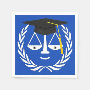 Law School Graduation Napkin