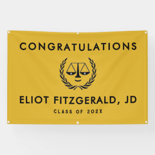 Law School Graduation Party Banner