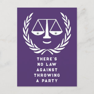 Law School Graduation Party Invitations