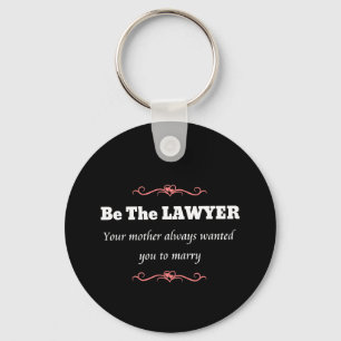 Law School Lawyer Female Graduate - Graduation Keychain