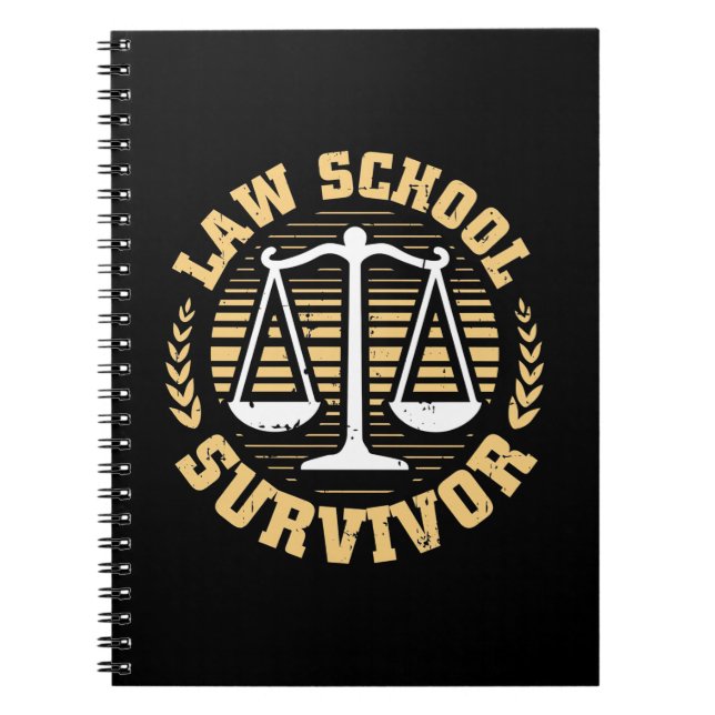Law School Survivor Notebook (Front)