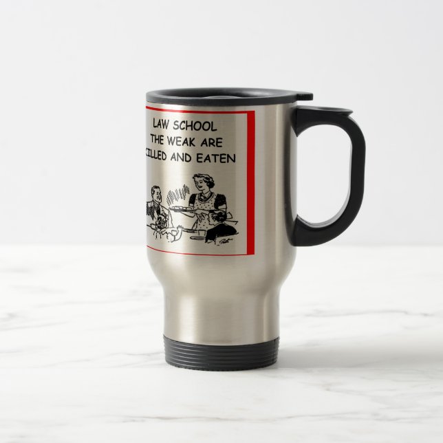 law school travel mug (Right)