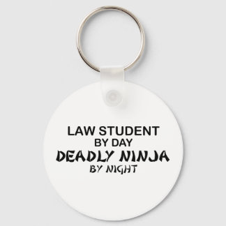 Law Student Deadly Ninja Keychain