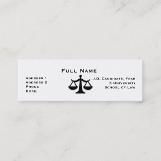 Law Student Profile Card 1