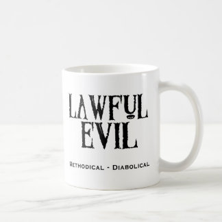 "Lawful Evil" Coffee Mug