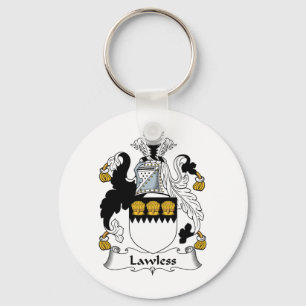 Lawless Family Crest Keychain