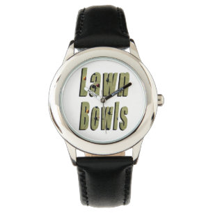Lawn Bowl Dimensional Logo, Watch