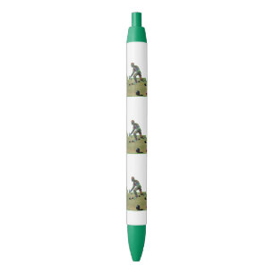 Lawn Bowler Bowling,  Pen