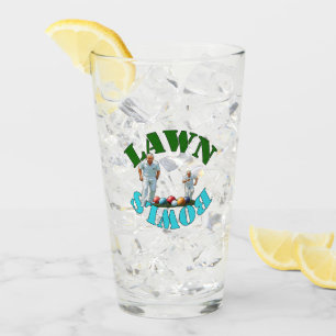 Lawn Bowlers Bowling, Glass