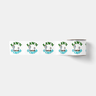 Lawn Bowlers Bowling, Satin Ribbon