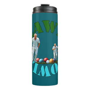 Lawn Bowlers Bowling, Thermal Tumbler