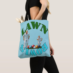 Lawn Bowlers Bowling, Tote Bag