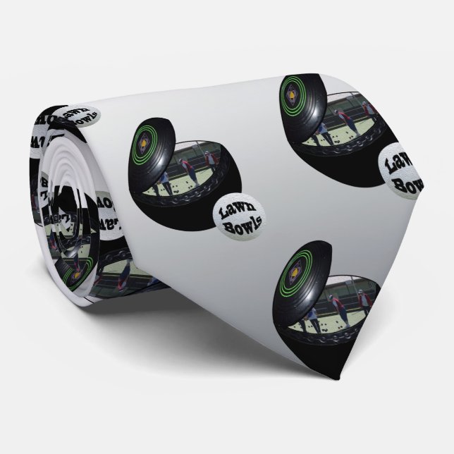 Lawn Bowlers In A Lawn Bowl,   Tie (Rolled)