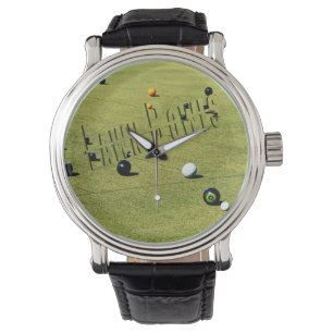 Lawn Bowls Action And Logo, Watch