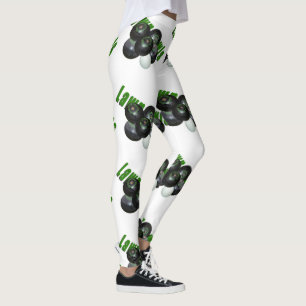 Lawn Bowls And Logo, Leggings