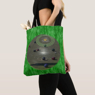 Lawn Bowls Competition Bowl, Tote Bag
