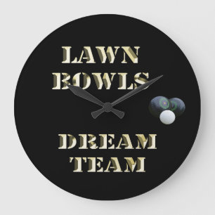Lawn Bowls Dream Team, Large Clock