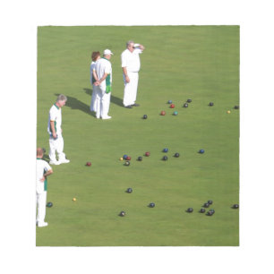 Lawn Bowls England Notepad