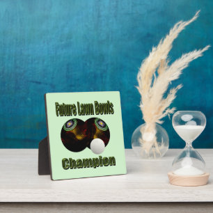 Lawn Bowls Future Champion, Plaque