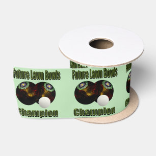 Lawn Bowls Future Champion, Satin Ribbon