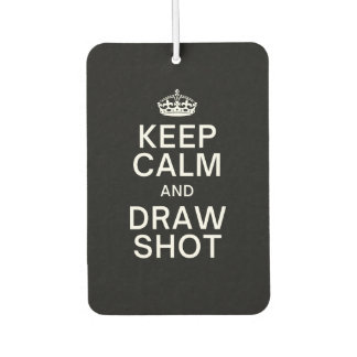Lawn Bowls - Keep Calm & Draw Shot Air Freshener