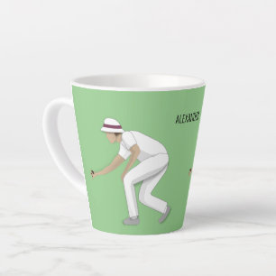 Lawn Bowls Latte Mug
